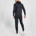 Gym Zip Through Poly Tracksuit